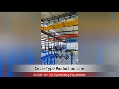 Customized Hot Dip Galvanizing Line-Circle Type