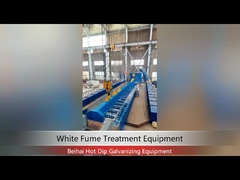 White Fume Treatment Equipment A Clean Galvanizing Factory