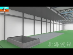 Industrial Automatic Hot Dip Galvanizing Plant Production Line Turnkey Project