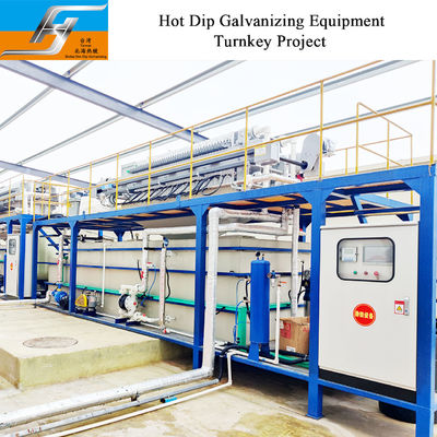 Environmentally Friendly Wastewater Treatment System for Hot Dip Galvanizing Line with Customized Dimension and Automatic Control