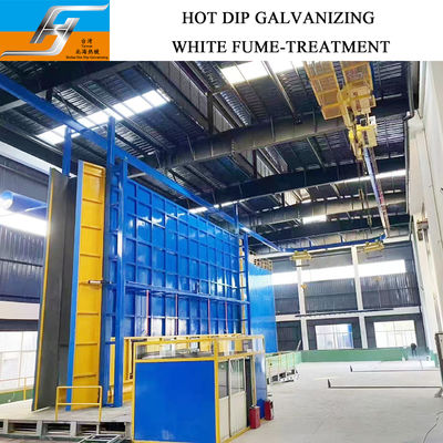 Customized Dimension Hot Dip Galvanizing Line with High Velocity Pulse Firing System and Smart Control