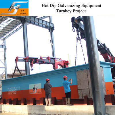 High Quality Zinc Kettle Pot Tank for Hot Dip Galvanizing Plant Equipment Production Line Supplier ManufactureOne Stop Service Best Provider Supplier