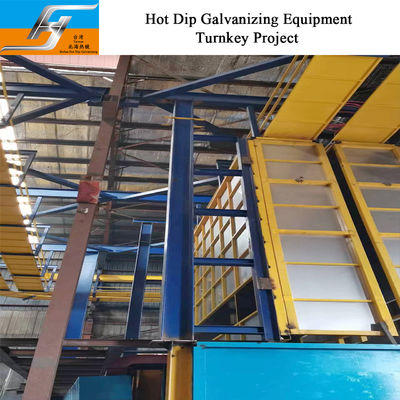 Galvanizing Various Steel Parts with Hot Dip Galvanizing Furnace Equipment