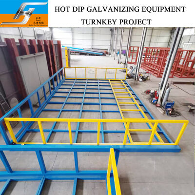 Customized Hot Dip Galvanizing Equipment with Automatic/Semi-automatic Control and High Velocity Pulse Firing System for Zinc Coating Plants