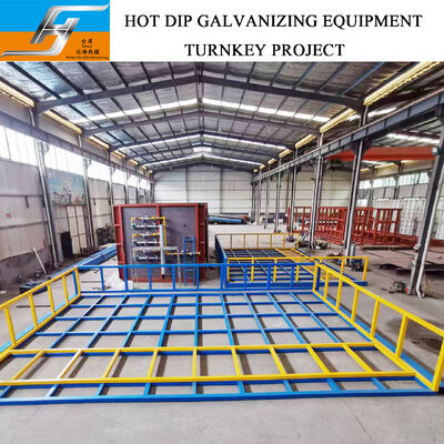 Customized Hot Dip Galvanizing Equipment with Automatic/Semi-automatic Control and High Velocity Pulse Firing System for Zinc Coating Plants
