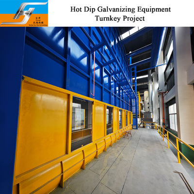Quality  Environmental Friendly Hot Dip Galvanizing Equipment with High Velocity Pulse Firing System and Smart Control factory