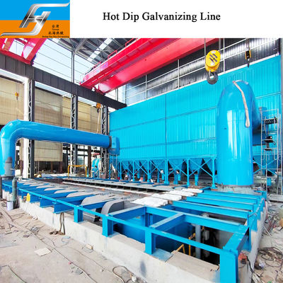 Quality  High Efficiency Heat Exchange Residual Heat Recovery System for Environmentally Friendly Hot Dip Galvanizing Line with Customized Design factory