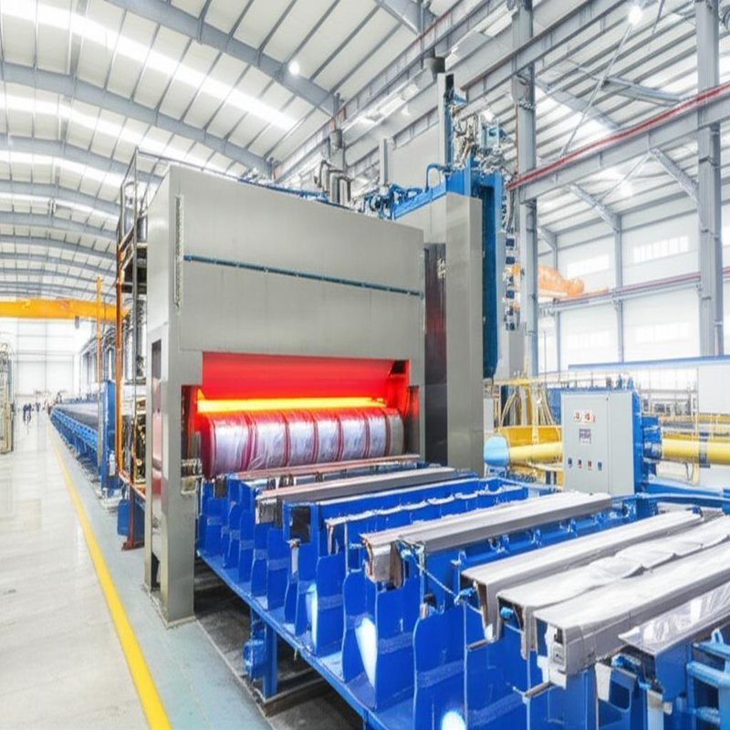 Customized Hot Dip Galvanizing Line with High Velocity Pulse Firing System and Water Quenching for Efficient Induction Heating